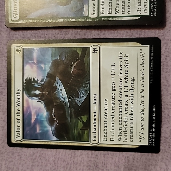 Set of 2 Magic The Gathering (MTG) Enchantment Misc. Trading Cards - Picture 2 of 4